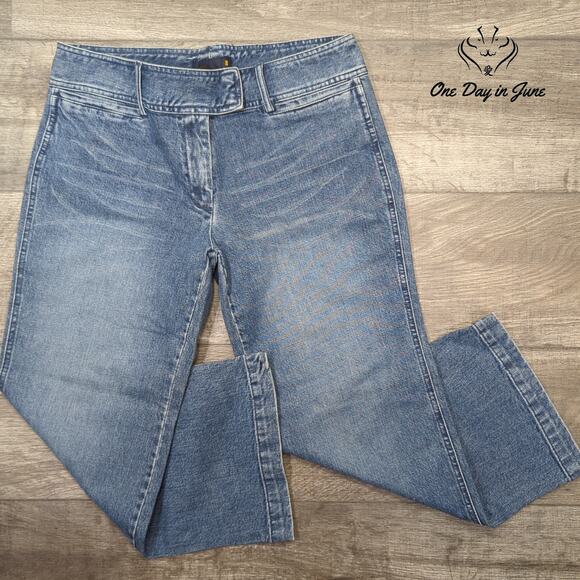 J.Crew Cropped Jeans Size 8 - Picture 1 of 6